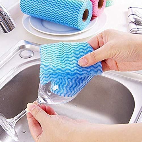 Disposable Kitchen Towels Cleaning Cloths (75 pieces)
