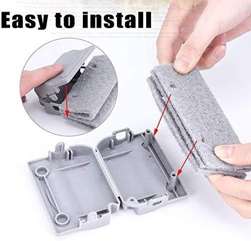 Brush-Multipurpose Hand-Held Window Groove Cleaning Brush(Pack of 3)