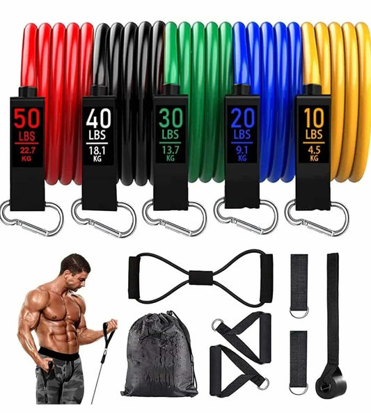 Resistance Band Set for Heavy Workout