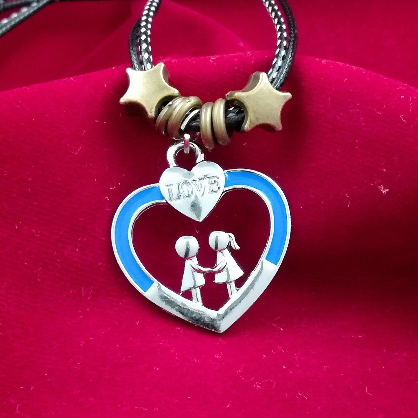 Twinkling Men's Stainless Steel Pendants with Chain for Stylish Elegance